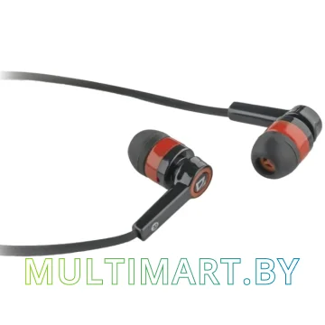 Наушники Defender Pulse 420 (черный/красный) (63424) картинка 2